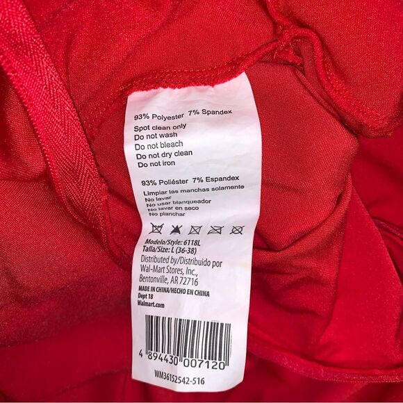 Red Morphsuit Adult Costume Bodysuit Halloween Party masquerade Robber Superhero - Picture 7 of 11